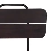 BANCO ALTO CLAVE - PRETO/PRETO - Foto 4