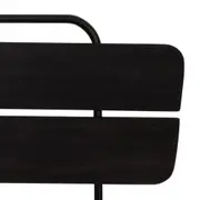BANCO MÉDIO CLAVE - PRETO/PRETO - Foto 4
