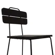 BANCO MÉDIO CLAVE - PRETO/PRETO - Foto 5