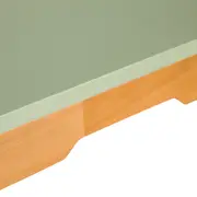 PRATELEIRA 6,5 CM X 1 M X 20 CM ALENTO - SÁLVIA/AMÊNDOA - Foto 6