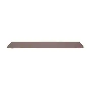 PRATELEIRA 6,5 CM X 1 M X 20 CM ALENTO - ARGILA/AMÊNDOA - Foto 1
