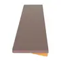 PRATELEIRA 6,5 CM X 1 M X 20 CM ALENTO - ARGILA/AMÊNDOA - Foto 3