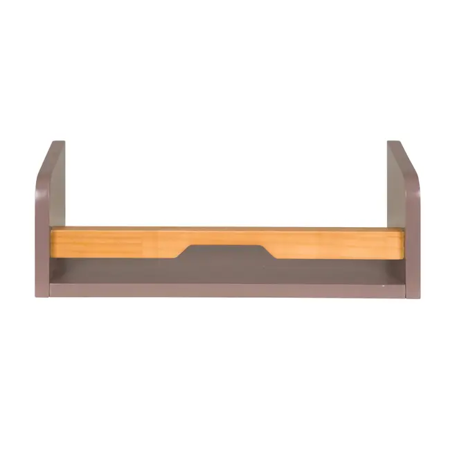 PRATELEIRA 13 CM X 40 CM X 15 CM ALENTO - ARGILA/AMÊNDOA - Foto 1