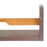 PRATELEIRA 13 CM X 40 CM X 15 CM ALENTO - ARGILA/AMÊNDOA - Foto 5