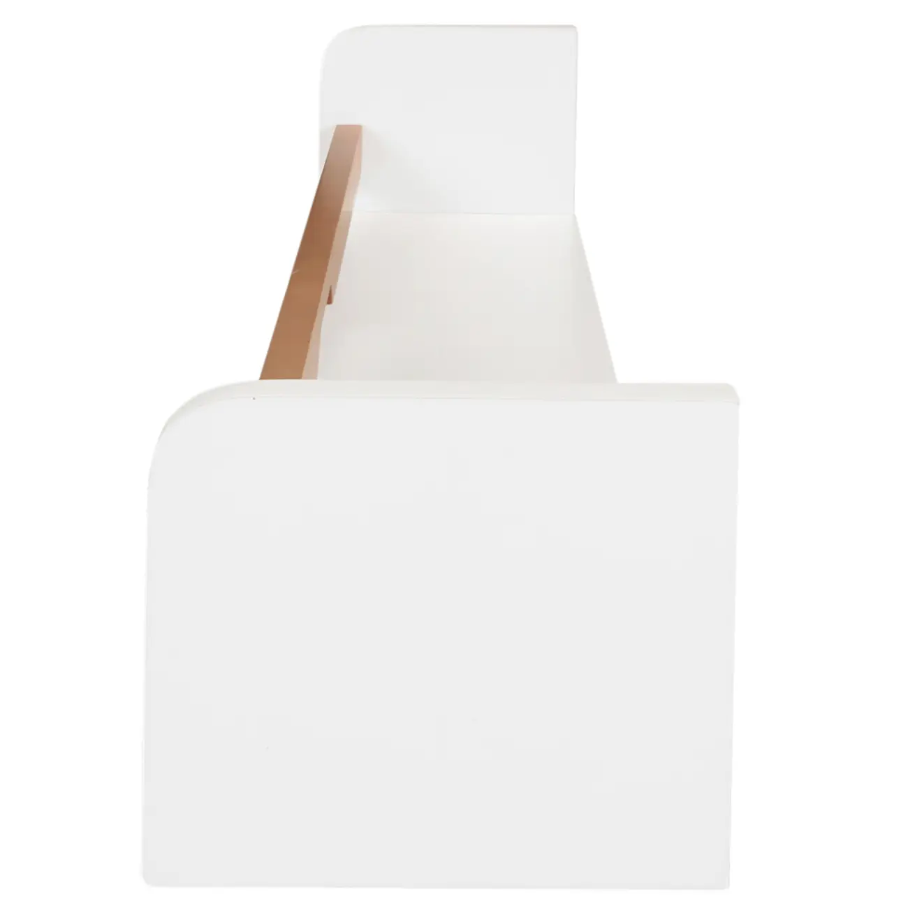 PRATELEIRA 13 CM X 70 CM X 15 CM ALENTO - BRANCO/AMÊNDOA - Foto 3