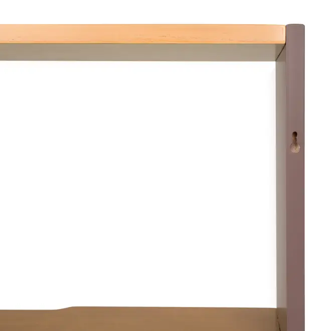 NICHO 30 CM X 60 CM X 20 CM ALENTO - ARGILA/AMÊNDOA - Foto 7