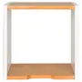 NICHO 30 CM X 30 CM X 20 CM ALENTO - BRANCO/AMÊNDOA - Foto 1