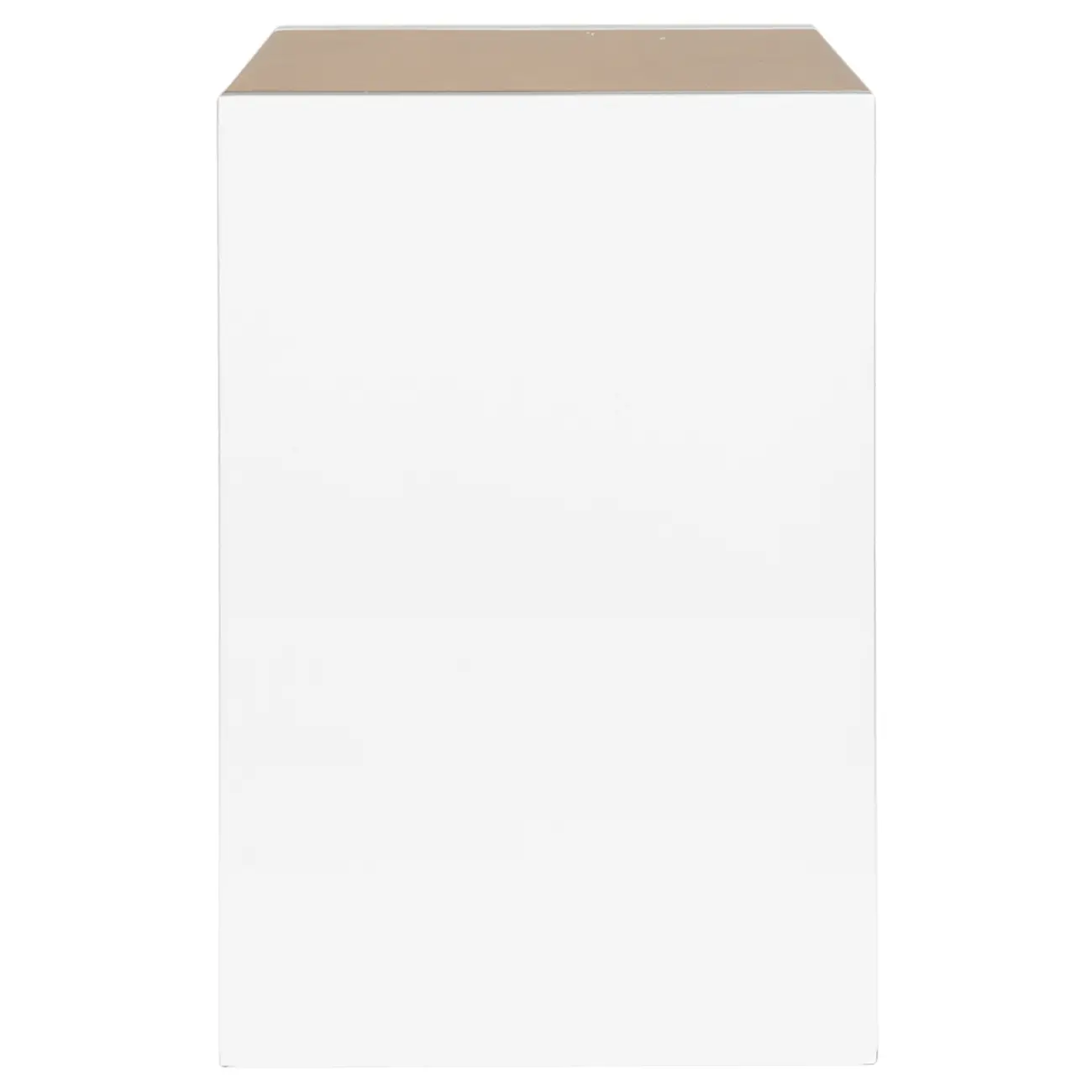 NICHO 30 CM X 30 CM X 20 CM ALENTO - BRANCO/AMÊNDOA - Foto 3