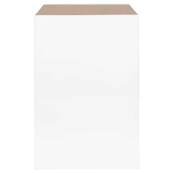 NICHO 30 CM X 30 CM X 20 CM ALENTO - BRANCO/AMÊNDOA - Foto 3