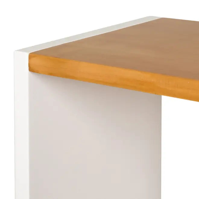 NICHO 30 CM X 30 CM X 20 CM ALENTO - BRANCO/AMÊNDOA - Foto 4