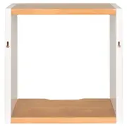 NICHO 30 CM X 30 CM X 20 CM ALENTO - BRANCO/AMÊNDOA - Foto 7