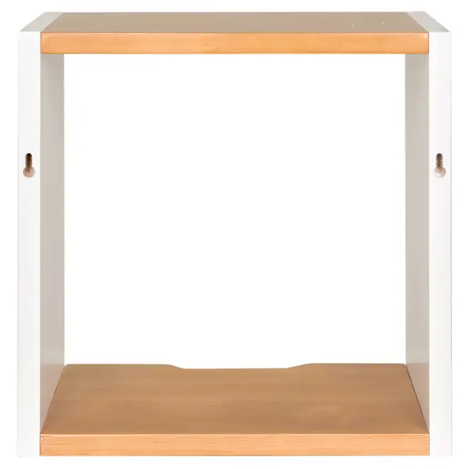 NICHO 30 CM X 30 CM X 20 CM ALENTO - BRANCO/AMÊNDOA - Foto 7