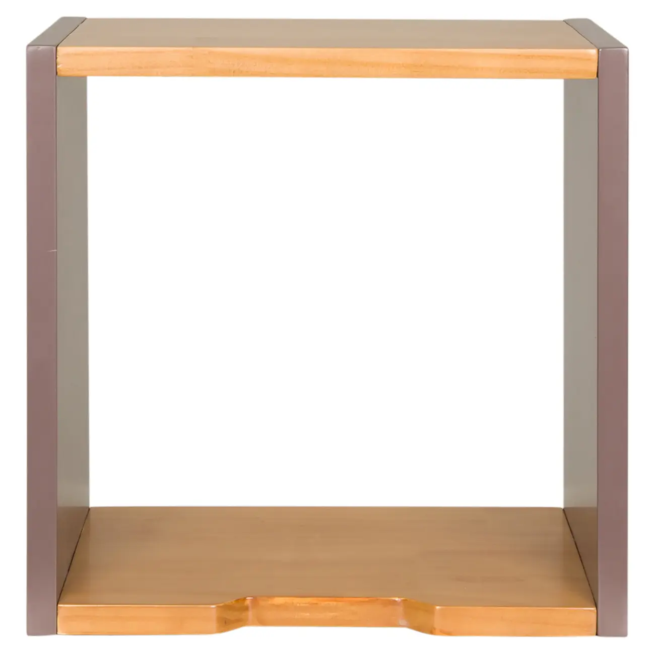 NICHO 30 CM X 30 CM X 20 CM ALENTO - ARGILA/AMÊNDOA - Foto 1