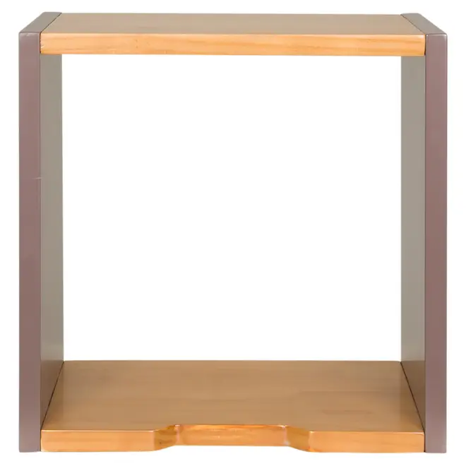 NICHO 30 CM X 30 CM X 20 CM ALENTO - ARGILA/AMÊNDOA - Foto 1