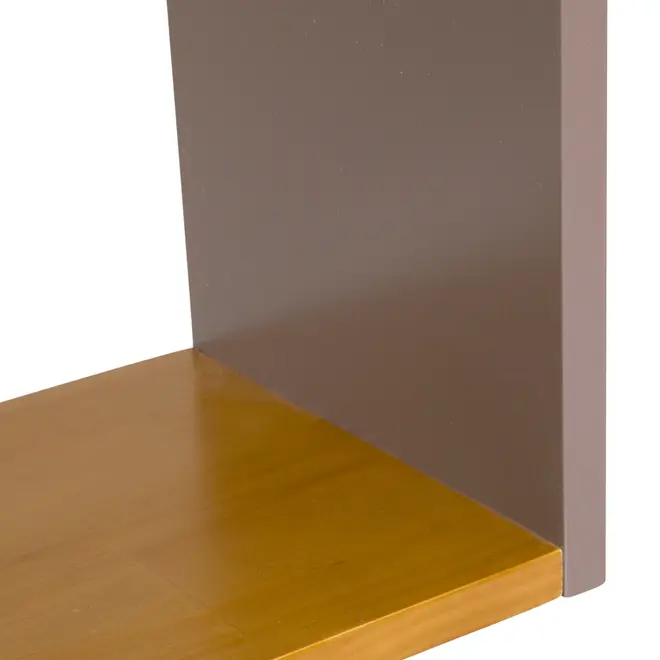 NICHO 30 CM X 30 CM X 20 CM ALENTO - ARGILA/AMÊNDOA - Foto 5