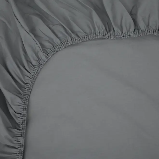 LENÇOL COM ELÁSTICO KING 2,03 M X 1,93 M X 40 CM VON CONCEPT - KONKRET - Foto 2