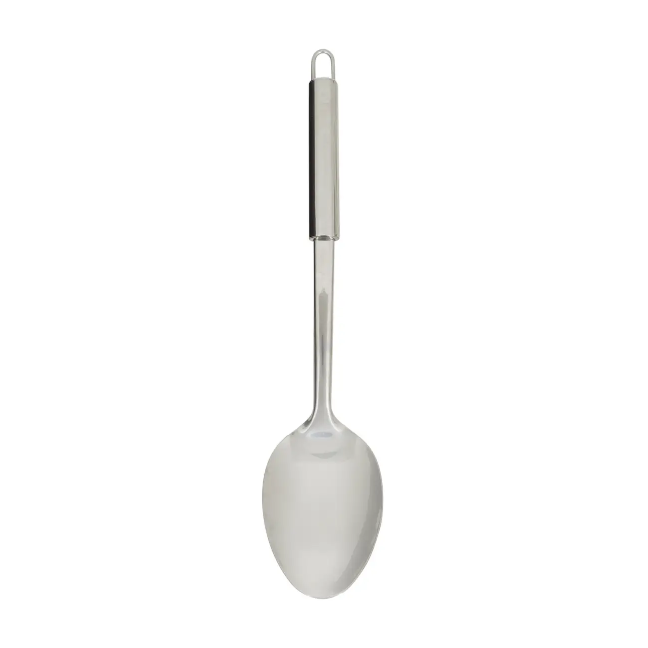 COLHER 33 CM ELLIP - INOX - Foto 1