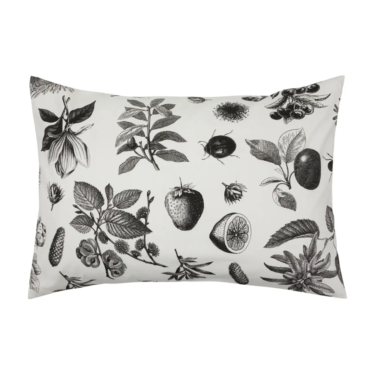 FRONHA 50 CM X 70 CM NATUREZA - CREAM/PRETO - Foto 1