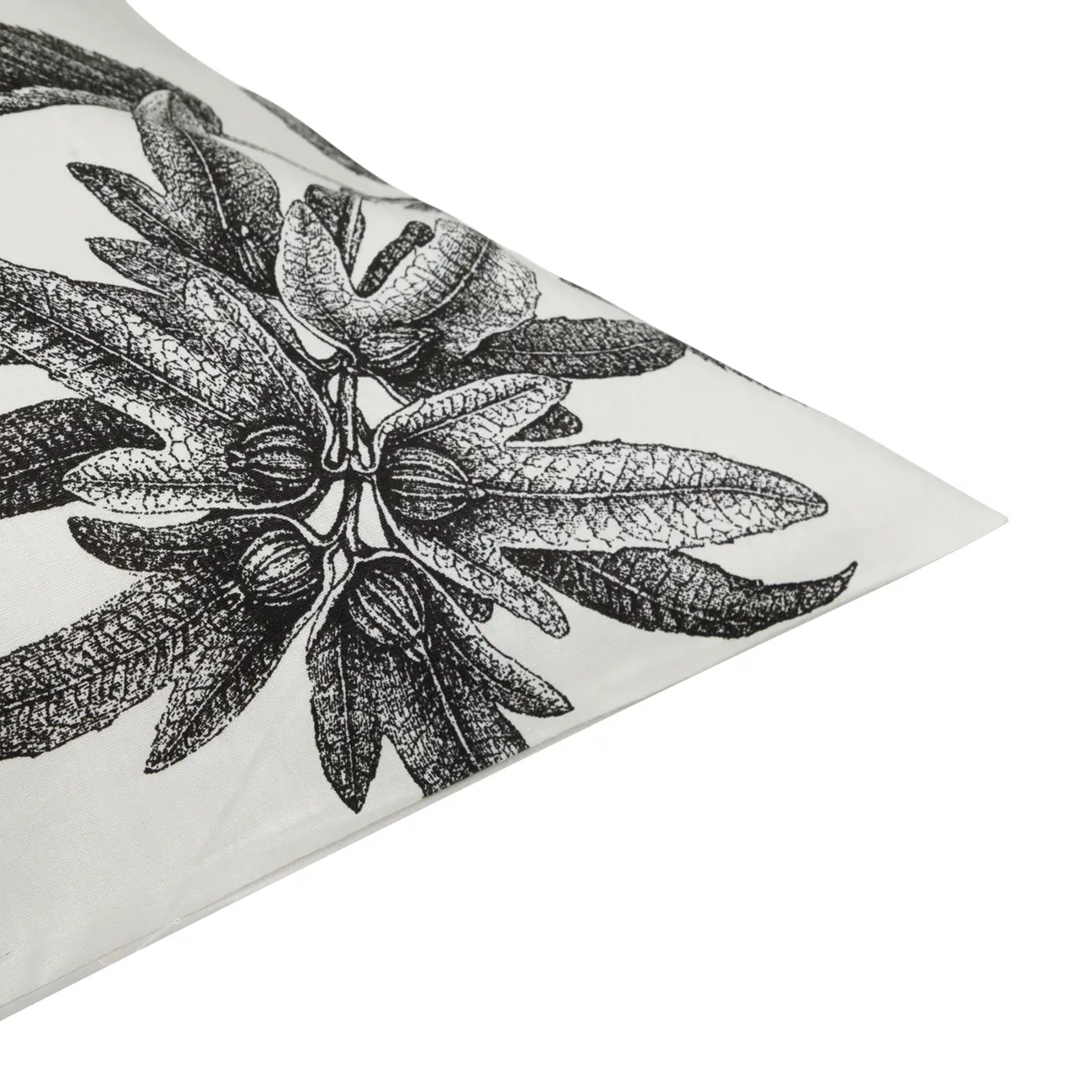 FRONHA 50 CM X 70 CM NATUREZA - CREAM/PRETO - Foto 2
