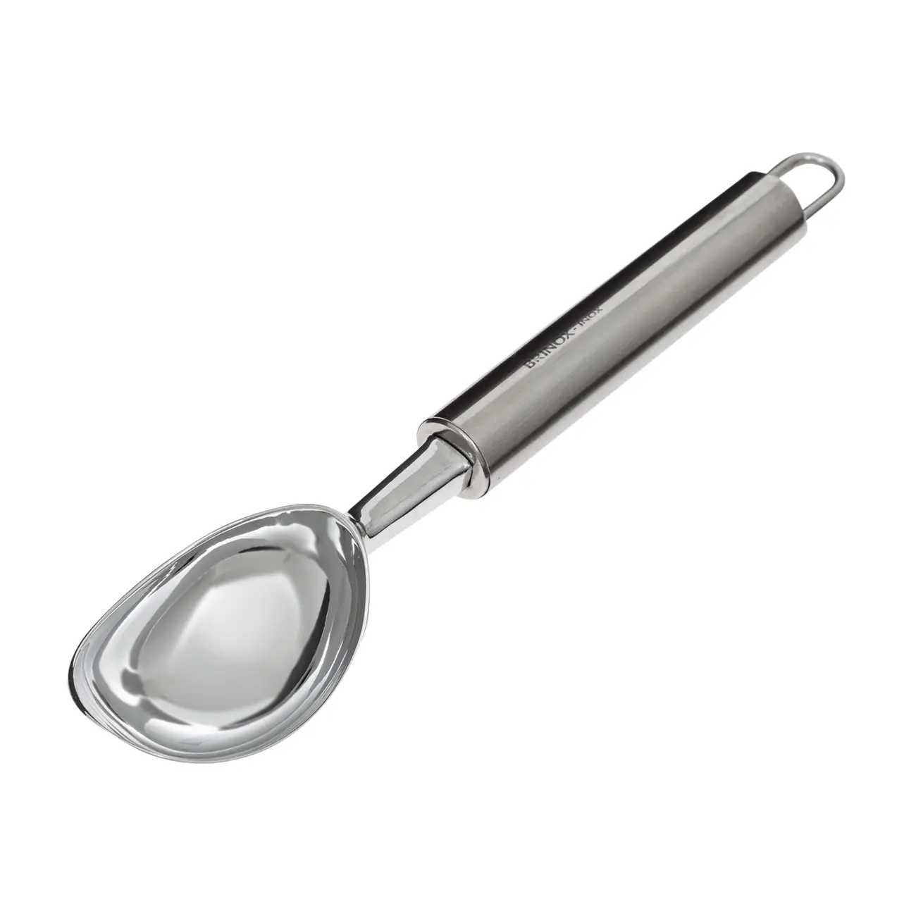 COLHER PARA SORVETE 21 CM ELLIP - INOX - Foto 2
