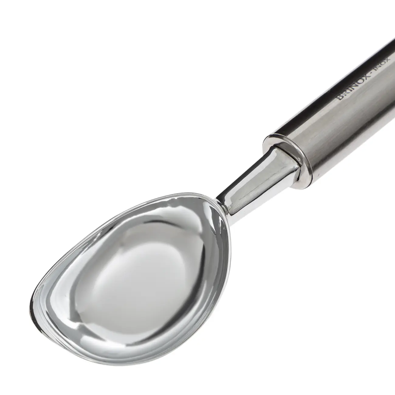 COLHER PARA SORVETE 21 CM ELLIP - INOX - Foto 3
