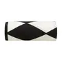 LENÇOL COM ELÁSTICO QUEEN 1,58 M X 1,98 M X 30 CM NATUREZA - CREAM/PRETO - Foto 1