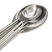 JOGO DE COLHERES MEDIDORAS 4 PEÇAS ELLIP - INOX - Foto 5