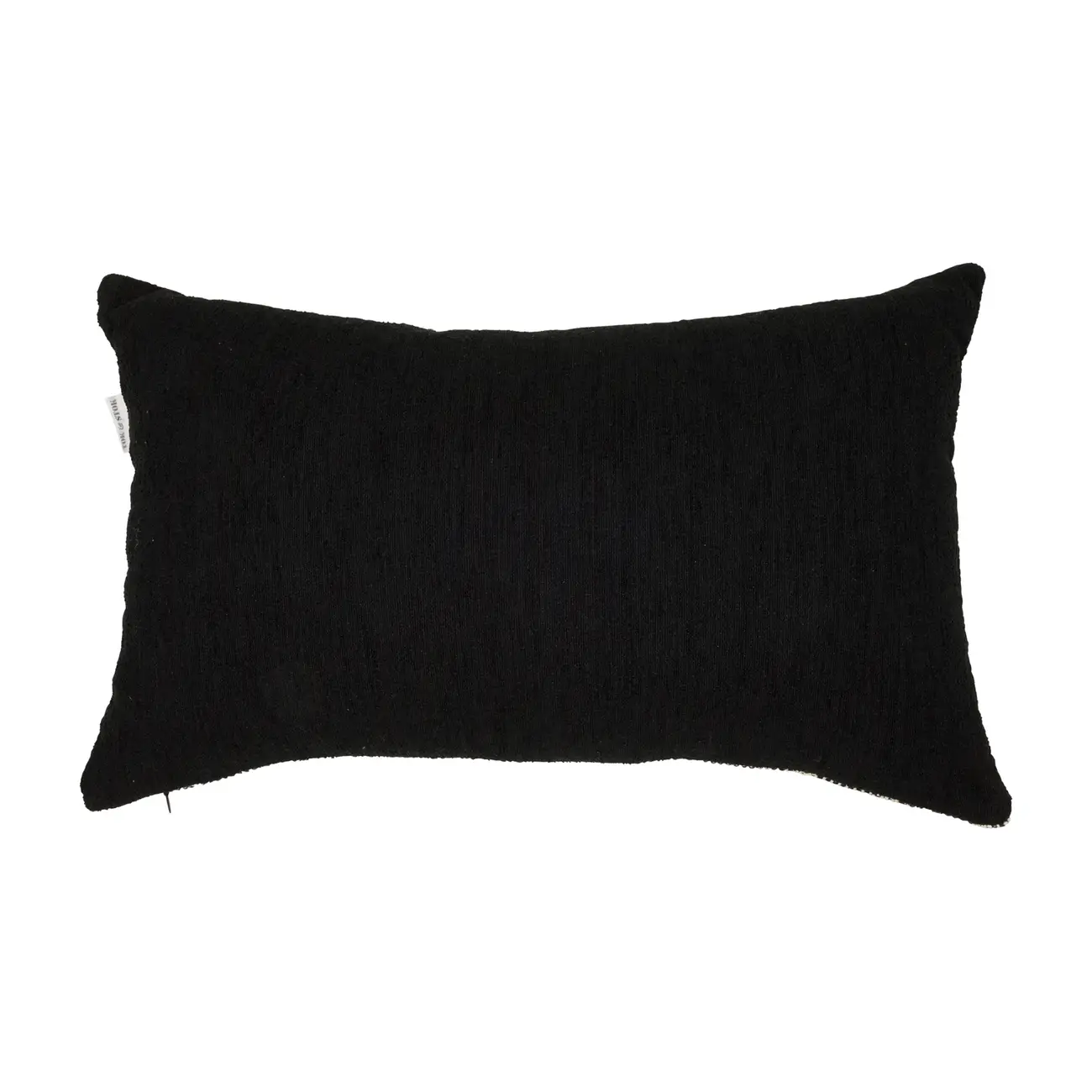 CAPA PARA ALMOFADA 50 CM X 30 CM MUNDARI - NATURAL/PRETO - Foto 3