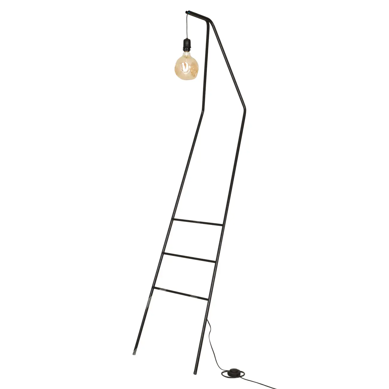 LUMINÁRIA DE CHÃO LADDER - PRETO - Foto 1