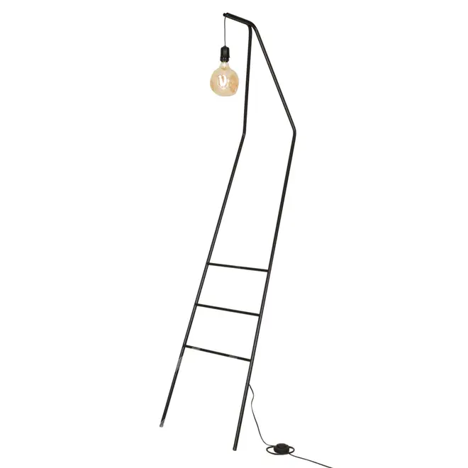 LUMINÁRIA DE CHÃO LADDER - PRETO - Foto 1