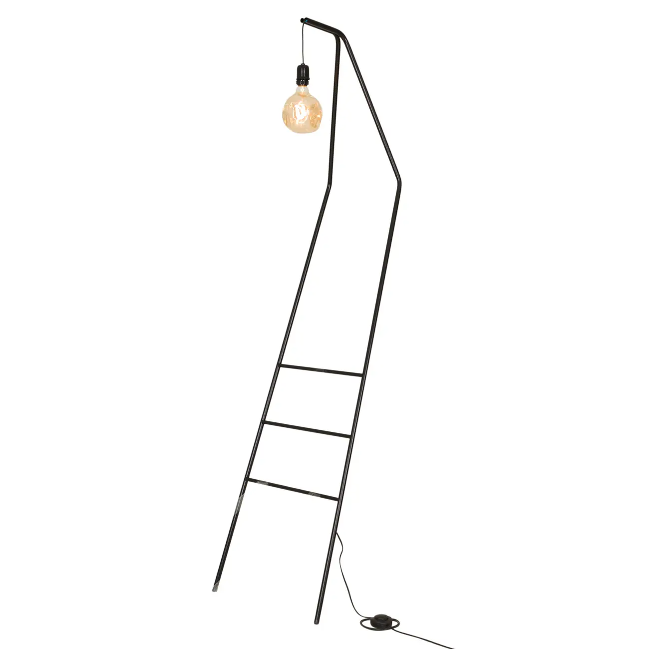 LUMINÁRIA DE CHÃO LADDER - PRETO - Foto 2