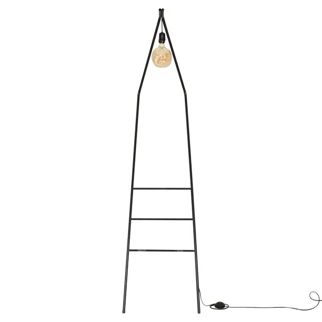 LUMINÁRIA DE CHÃO LADDER - PRETO - Foto 3