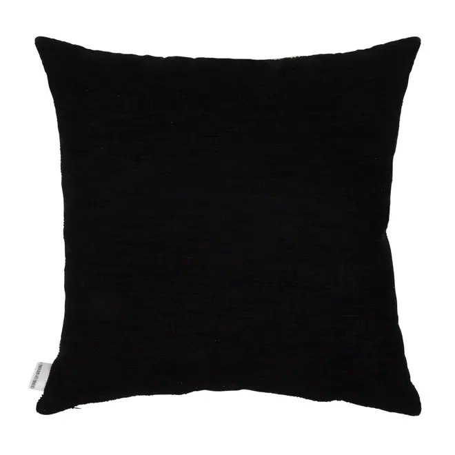 CAPA PARA ALMOFADA 43 CM X 43 CM THURI - NATURAL/PRETO - Foto 3