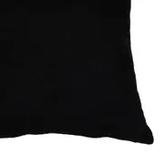 CAPA PARA ALMOFADA 43 CM X 43 CM THURI - NATURAL/PRETO - Foto 4