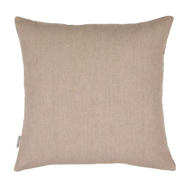 CAPA PARA ALMOFADA 43 CM X 43 CM JEQUIÁ - NATURAL/BEGE - Foto 3