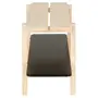 SAPATEIRA 31 CM X 78 CM X 43 CM PLANC - NATURAL WASHED/PRETO - Foto 3