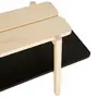 SAPATEIRA 31 CM X 78 CM X 43 CM PLANC - NATURAL WASHED/PRETO - Foto 4