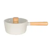 PANELA INDUÇÃO 18 CM FIKA - BEGE/PINUS NATURAL - Foto 1