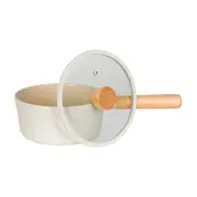 PANELA INDUÇÃO 18 CM FIKA - BEGE/PINUS NATURAL - Foto 2