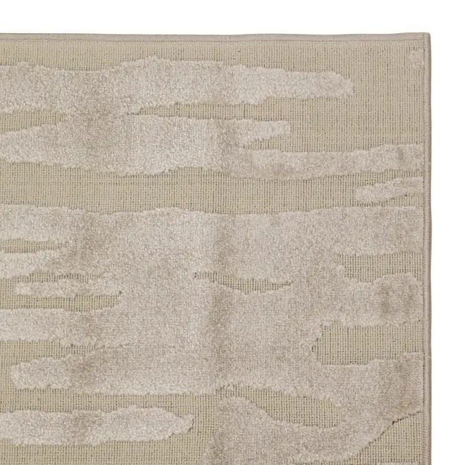 TAPETE 2 M X 2,50 M SPINDLE - BRANCO/NATURAL - Foto 3