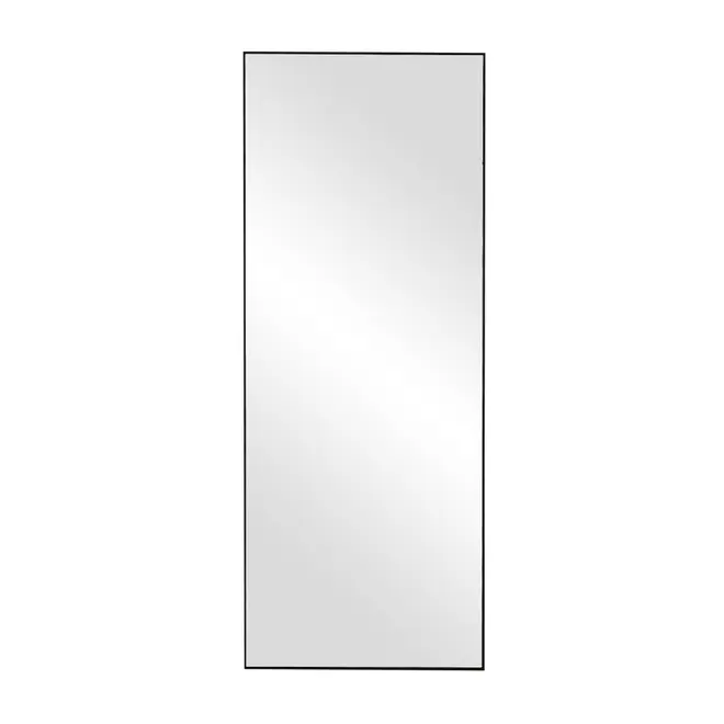 ESPELHO 70 CM X 1,80 M QUADRILÁTERO - PRETO/PRATA - Foto 1