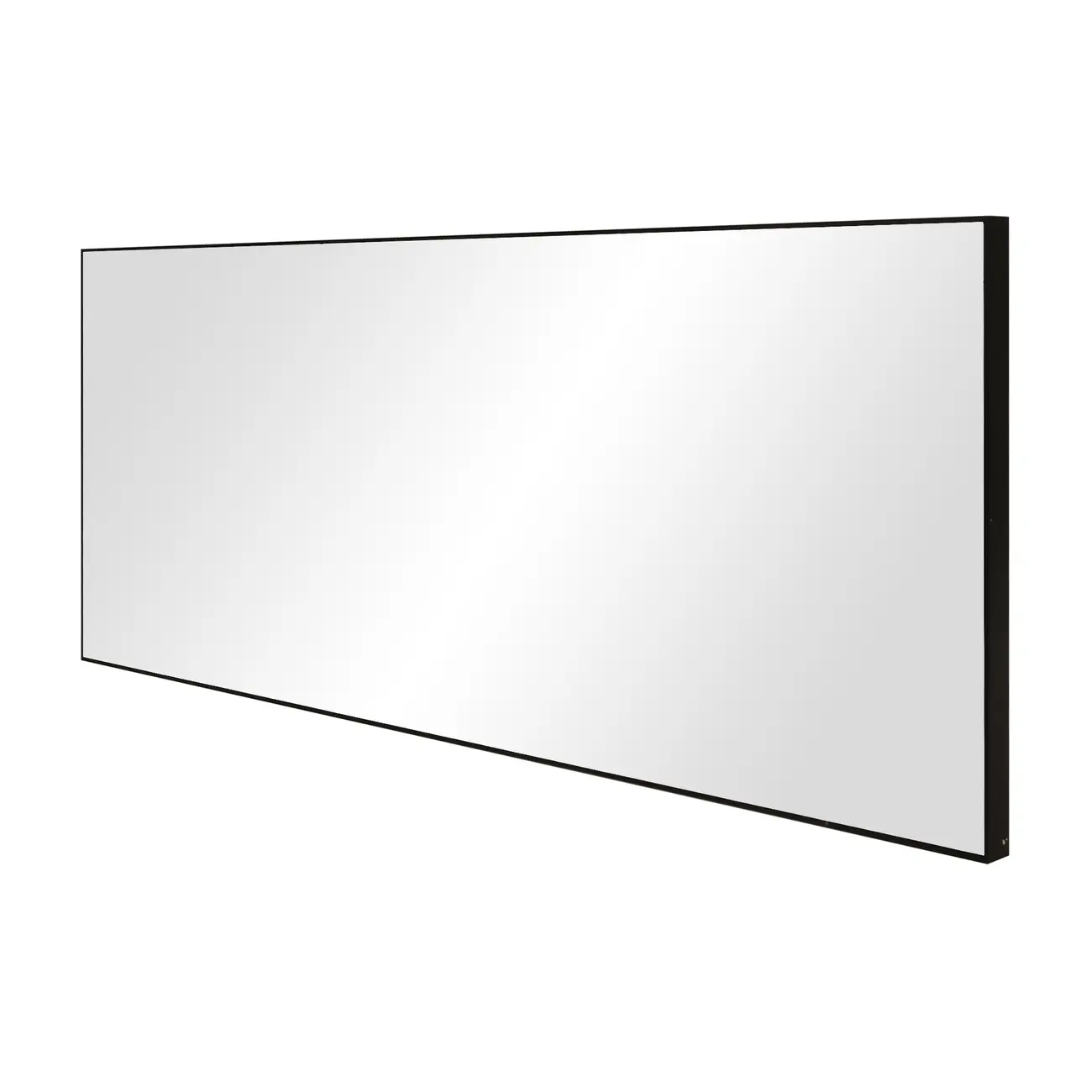 ESPELHO 70 CM X 1,80 M QUADRILÁTERO - PRETO/PRATA - Foto 4