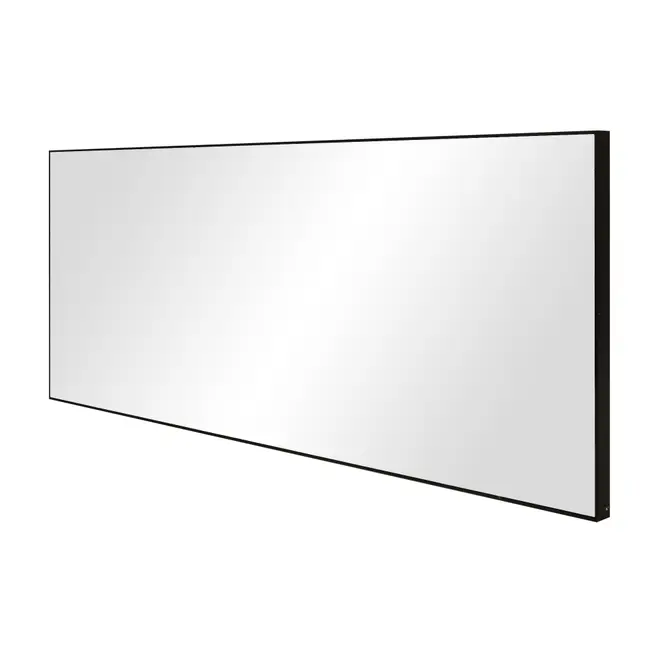 ESPELHO 70 CM X 1,80 M QUADRILÁTERO - PRETO/PRATA - Foto 4