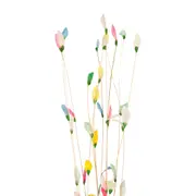 BOUQUET FOLHINHA ESCAMA DE PEIXE - BRANCO/MULTICOR - Foto 4