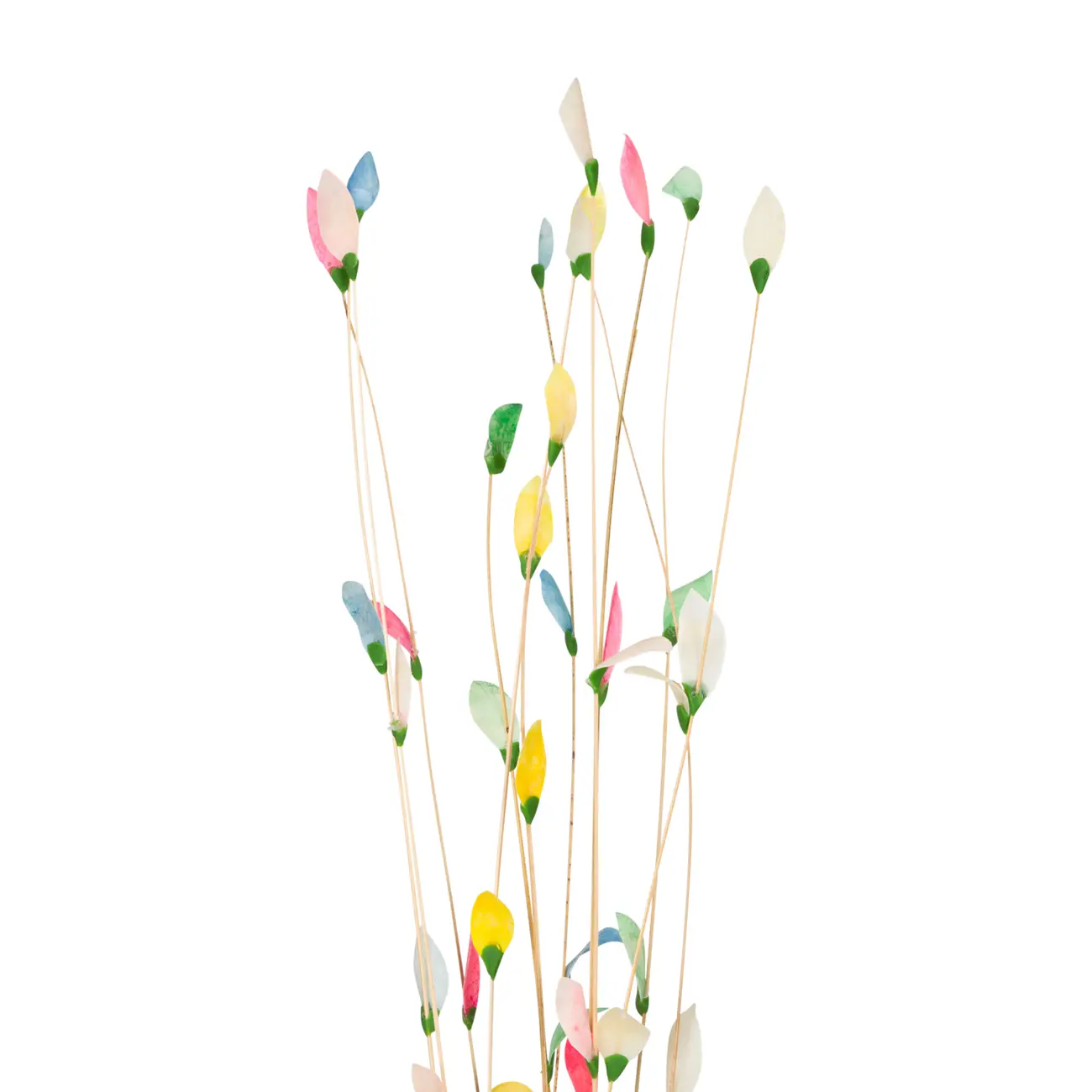 BOUQUET FOLHINHA ESCAMA DE PEIXE - BRANCO/MULTICOR - Foto 4