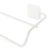 PORTA-TOALHA DUPLO 60 CM MATRIX - BRANCO - Foto 3