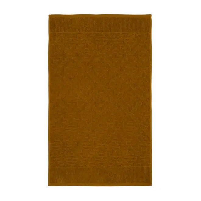 TOALHA DE ROSTO 80 CM X 48 CM BURKINA - CANELA DO CEILÃO/CANELA DO CEILÃO - Foto 4