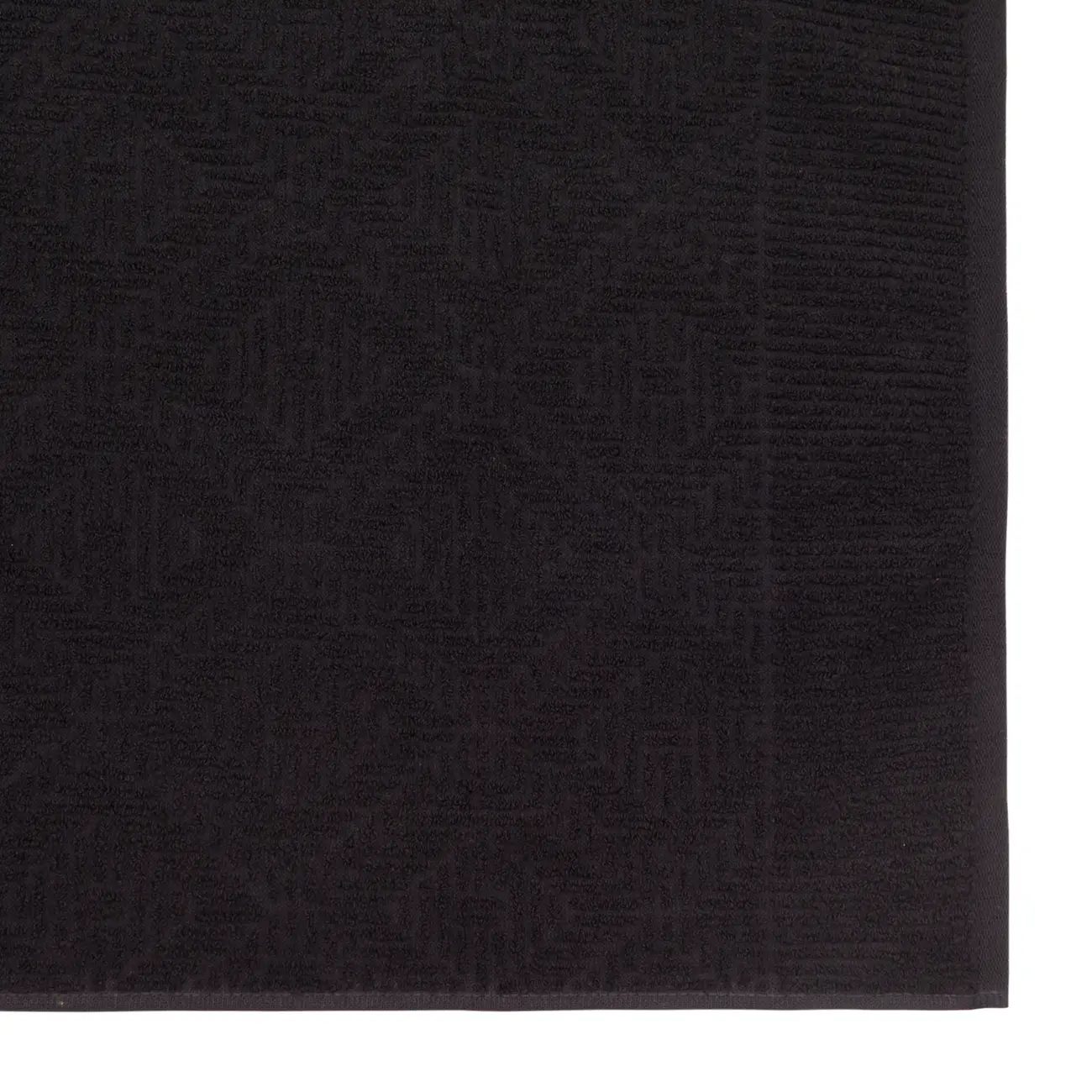 TOALHA DE ROSTO 80 CM X 48 CM BURKINA - PRETO - Foto 2