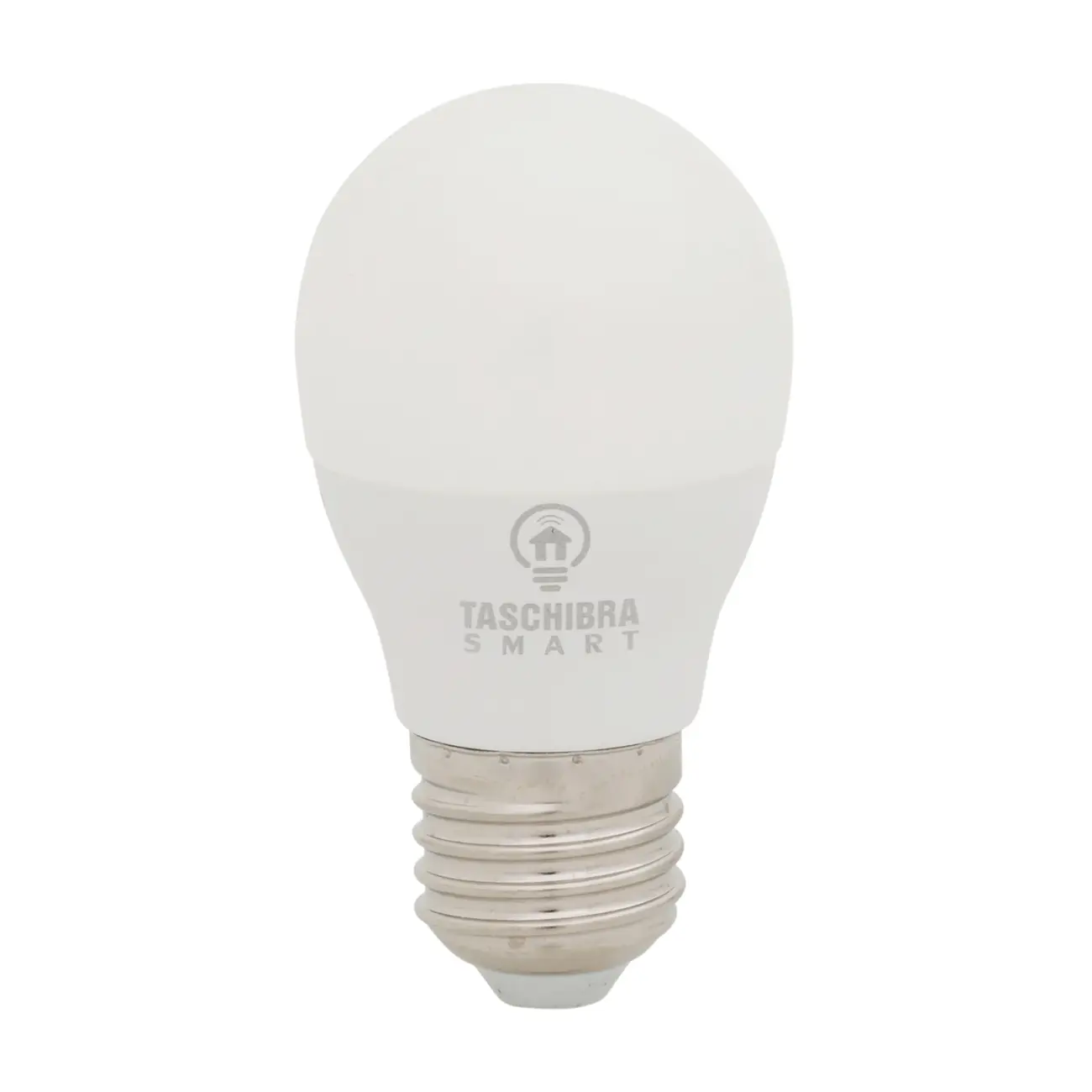 LÂMPADA BOLINHA INTELIGENTE RGB E27 6W 127 220V TASCHIBRA - BRANCO/MULTICOR - Foto 1
