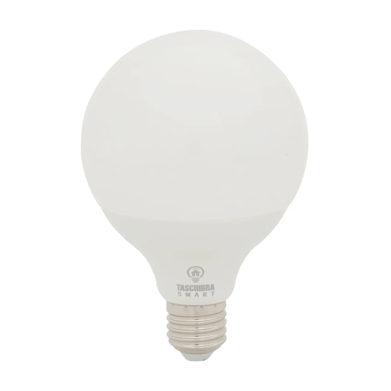 LÂMPADA INTELIGENTE RGB G95 E27 13W 127 220V TASCHIBRA - BRANCO/MULTICOR - Foto 1